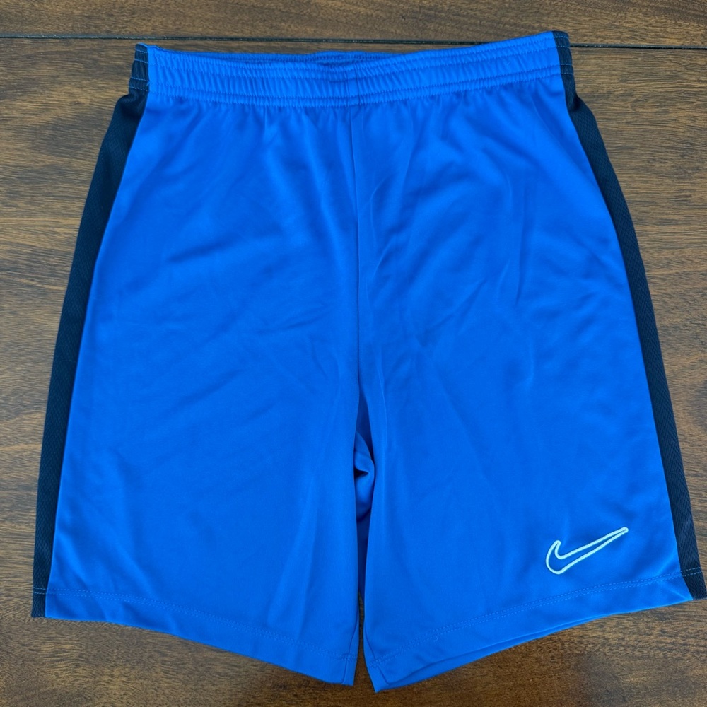 Nike Dri-FIT Blue Athletic Shorts (Kids L)